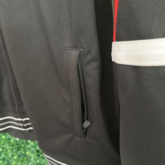 BORN FLY XXL/2XL MENS ANYTOWN RASTA STRIPED ZIP FRONT TRACK JACKET - Picture 3 of 7